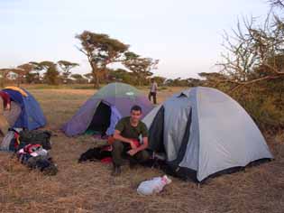 Serengeti - Campeggio nel Seronera